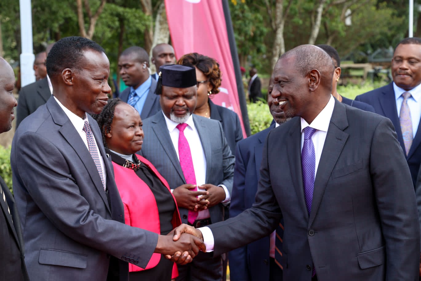 President Ruto urges PSC to embrace change