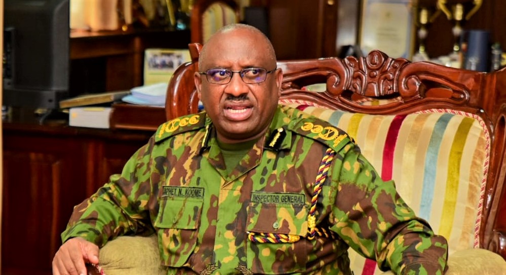 IG Koome meets US embassy delegation to discuss security cooperation