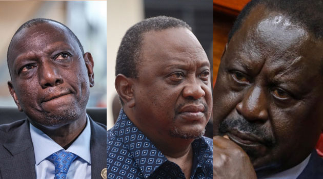 Ruto, Uhuru mum in Easter appearances as Raila keeps off limelight