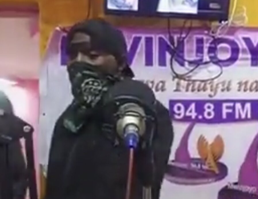 Daring robbery at Nakuru radio station streamed live on Facebook