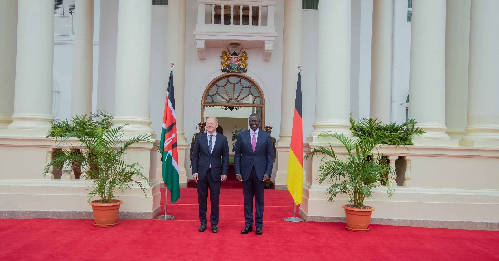 Photos: German Chancellor Olaf Scholz in Kenya