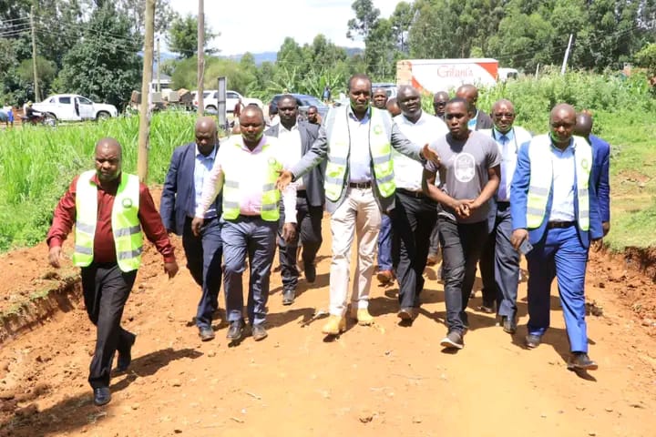 Arati tells contractors ‘no work no pay,’ as he inspects county roads