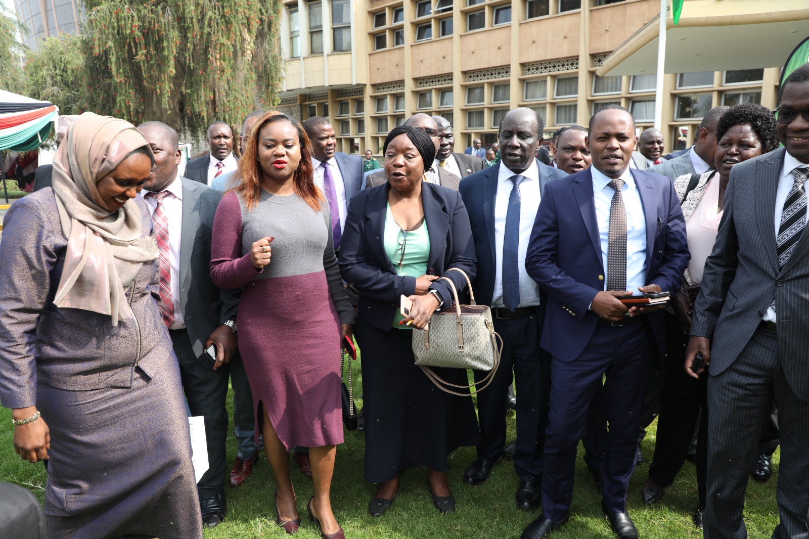 Azimio MPs stage walkout during budget reading