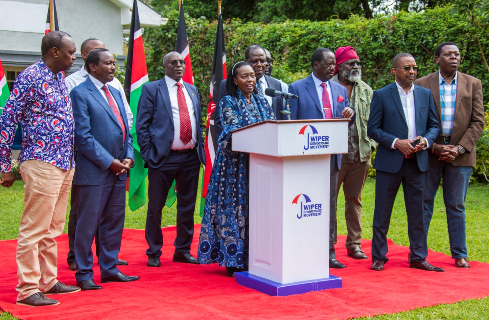 Stop Profiling Mt Kenya youth, Karua tells government