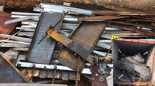 Police recover vandalized grid components valued at Sh11mn in Kiambu
