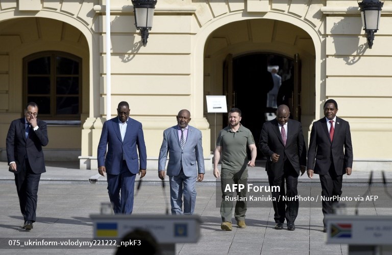 African leaders prepare to meet Putin after Zelensky rules out talks