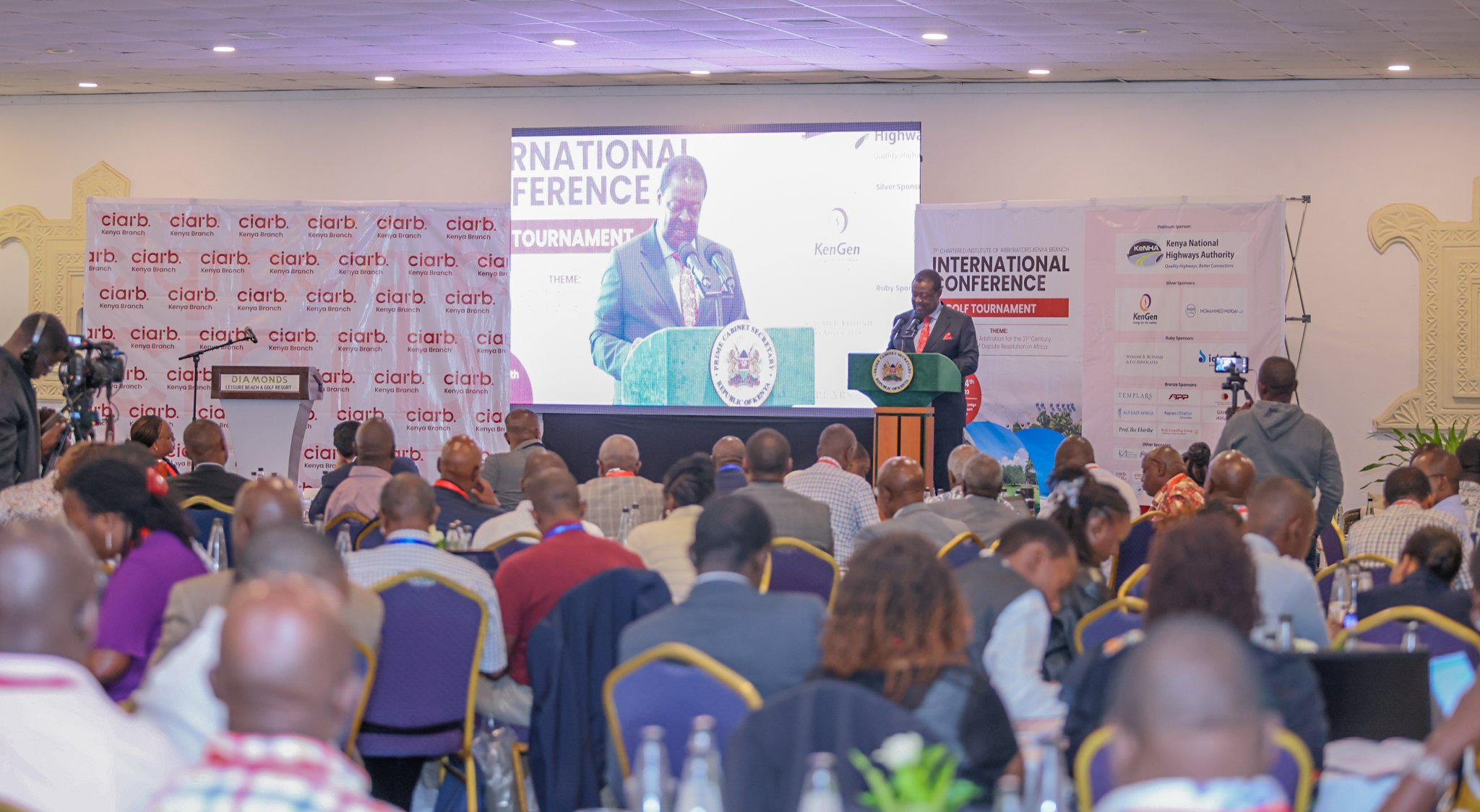 Govt will not be subjected to submission through demonstrations – Mudavadi