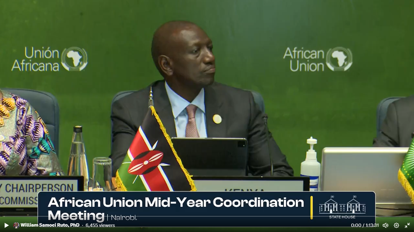 President Ruto lauds AU Commission in advancing Pan-African integration