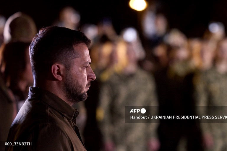 Zelensky hails ‘brave’ Ukraine on 500th day of war