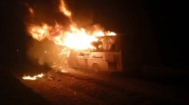 48 passengers evacuated safely after bus fire along Narok-Mai Mahiu Road