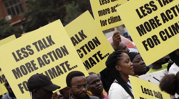 Activists protest against Africa Climate Summit: Less talk, more action for climate change
