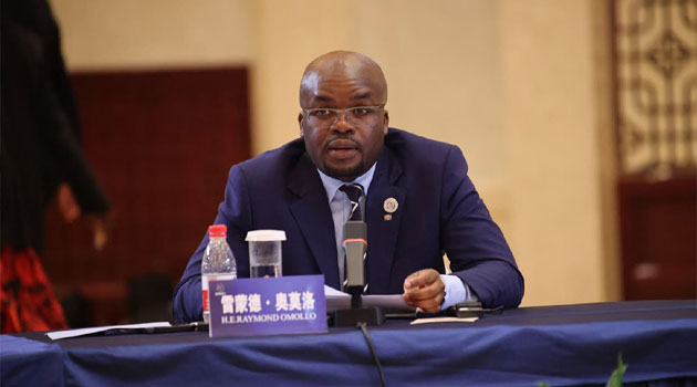 Kenya to deepen collaboration with China in tackling emerging security threats: Omollo