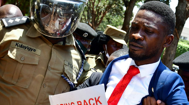 Uganda’s Bobi Wine snatched from a plane at Entebbe Airport