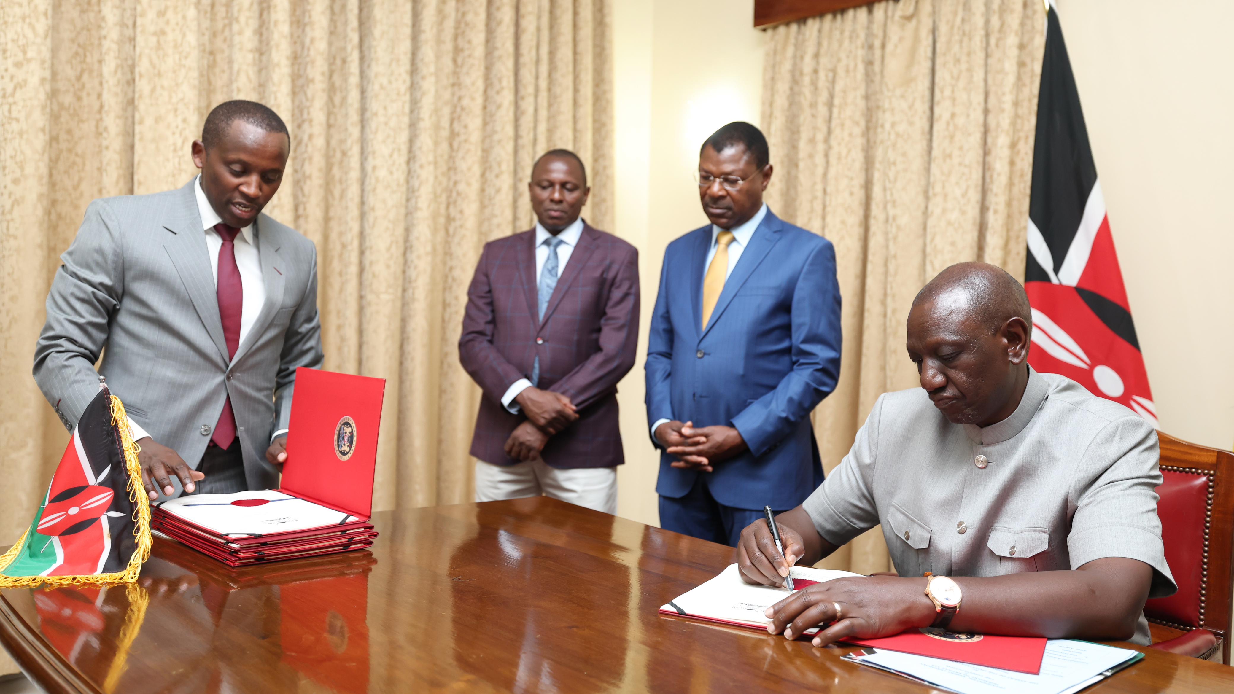 President Ruto assents to the Privatization Bill 2023