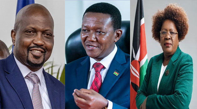 Kuria, Mutua and Wahome moved in Ruto’s first Cabinet reshuffle