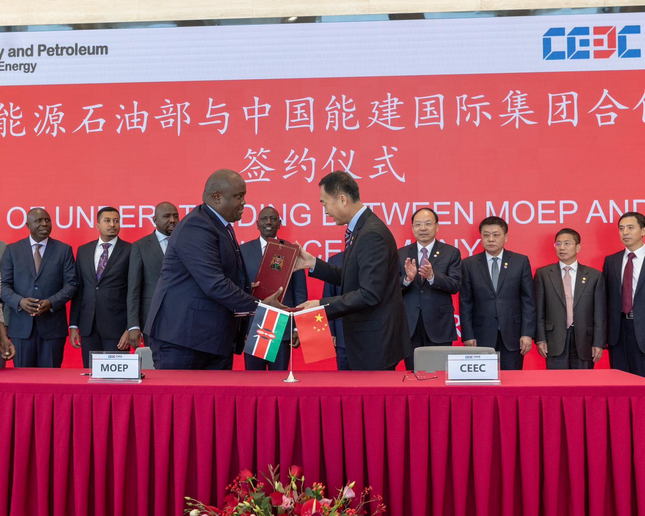 Kenya Enhances Energy Infrastructure with China’s Energy International Group during Ruto visit