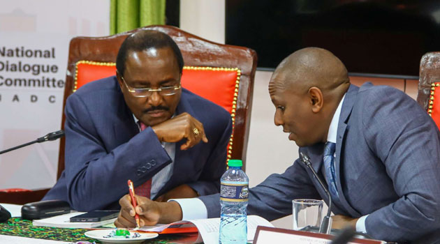 Dialogue team begins writing report amid threats from Azimio MPs