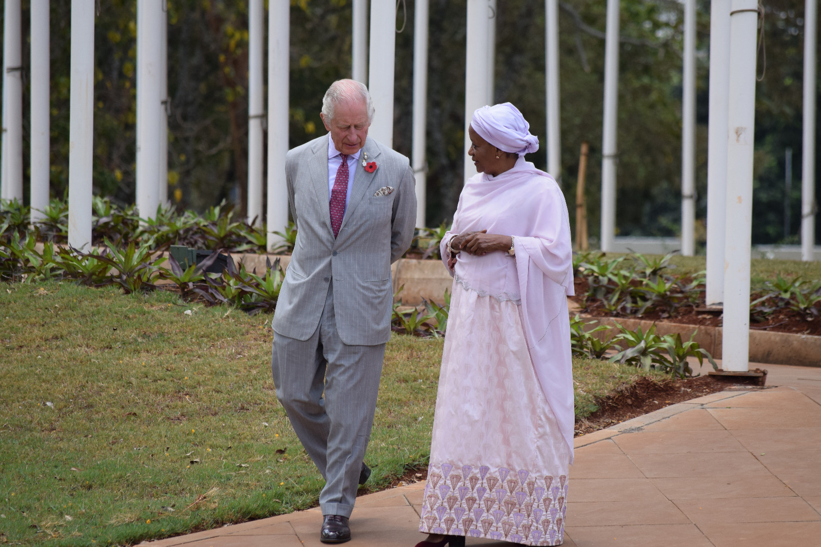 King Charles III visits UN offices in Gigiri