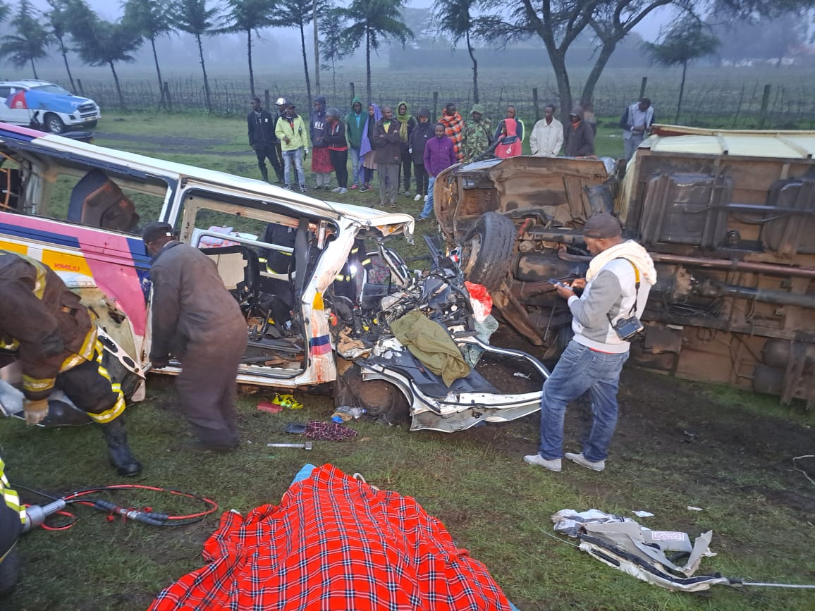 8 people killed in accident in Nakuru along Soilo-Salgaa stretch