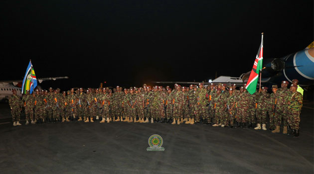 Last KDF contingent exits DRC ending EACRF Mission