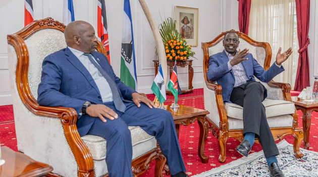 President Ruto holds talks with visiting Lesotho Prime Minister