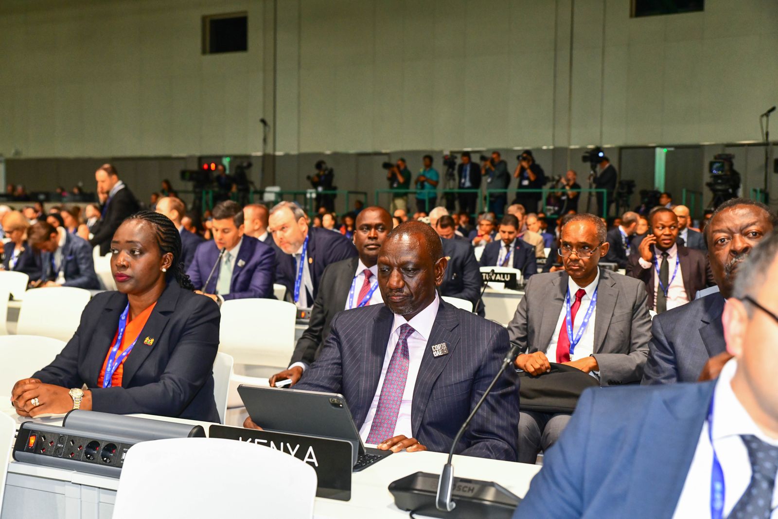 No Country should be forced to choose between development and climate change, President Ruto says
