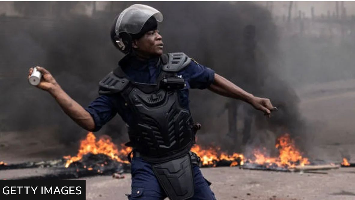 Violence Erupts in DR Congo Amid Post-Election Dispute as Tshisekedi Seeks Second Term