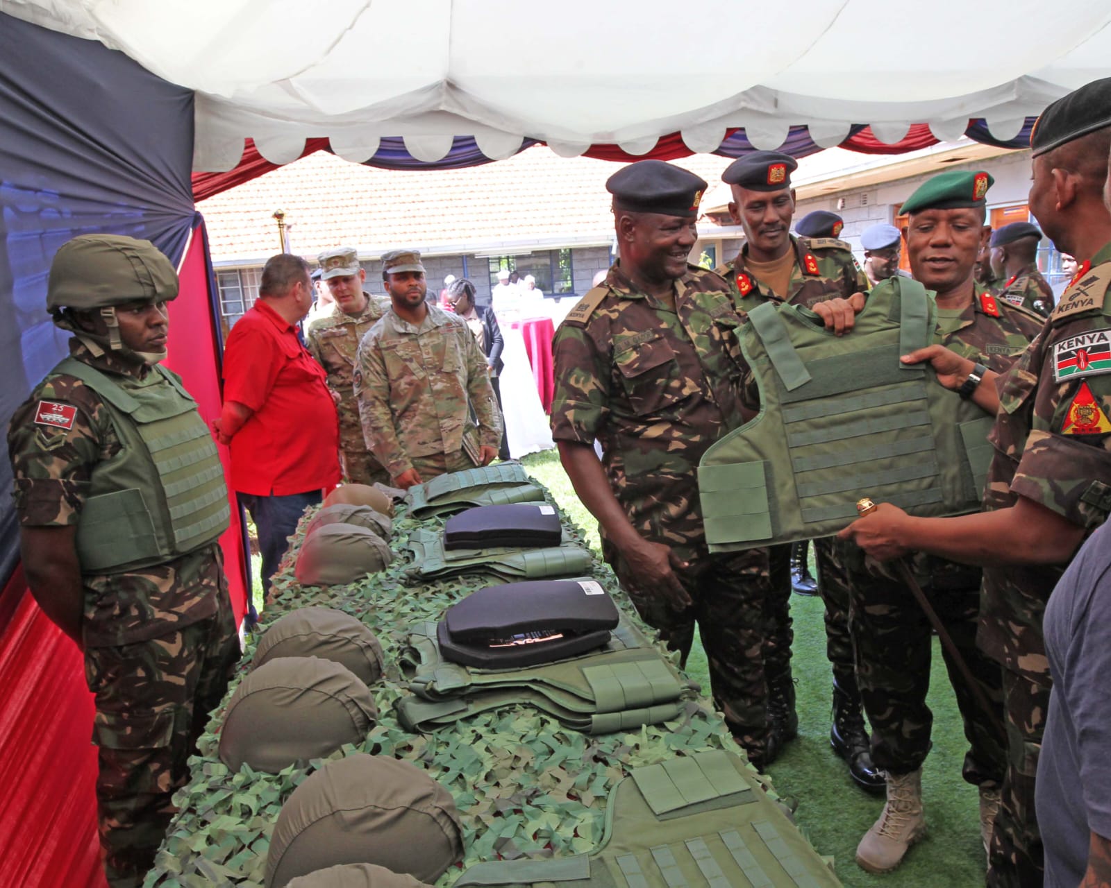 US Donates Sh220mn of Advanced Protective Equipment to KDF