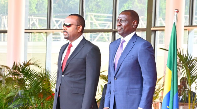 Ruto, Abiy lead delegations in talks at State House Nairobi
