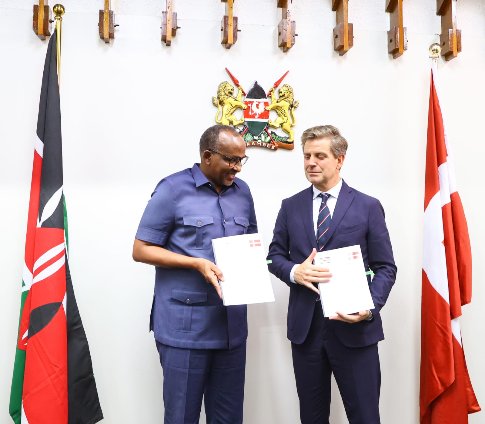 Kenya, Denmark sign pacts to tackle maritime threats, terrorism