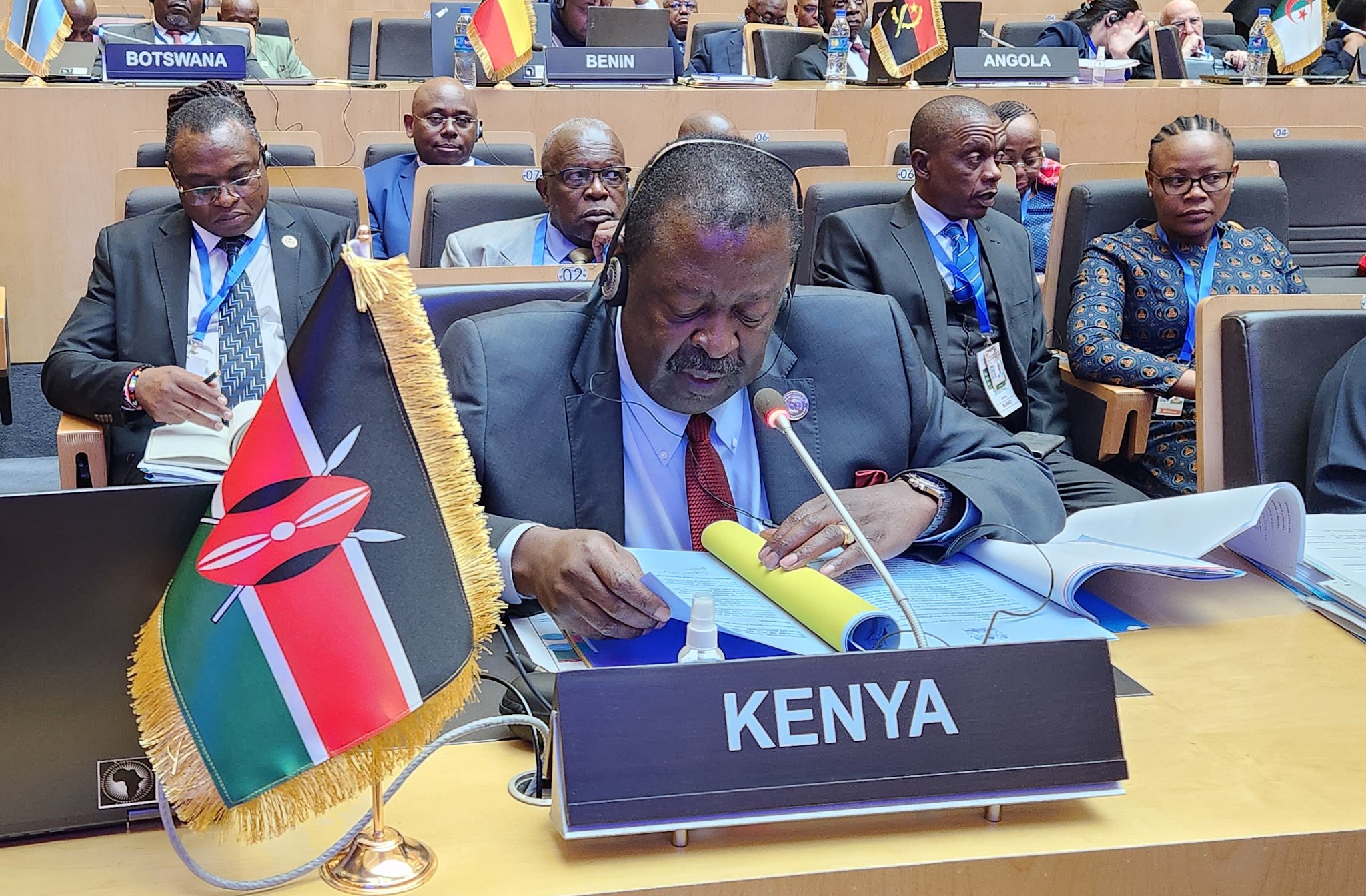Police brutality and excessive force do not occur in Kenya: Mudavadi