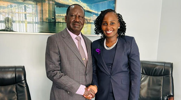 Raila endorses Faith Odhiambo for LSK President