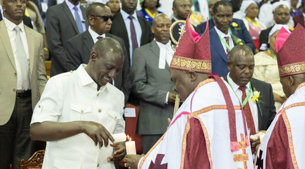 Uhuru played a key role in ending AIPCA split: Ruto at centenary fete