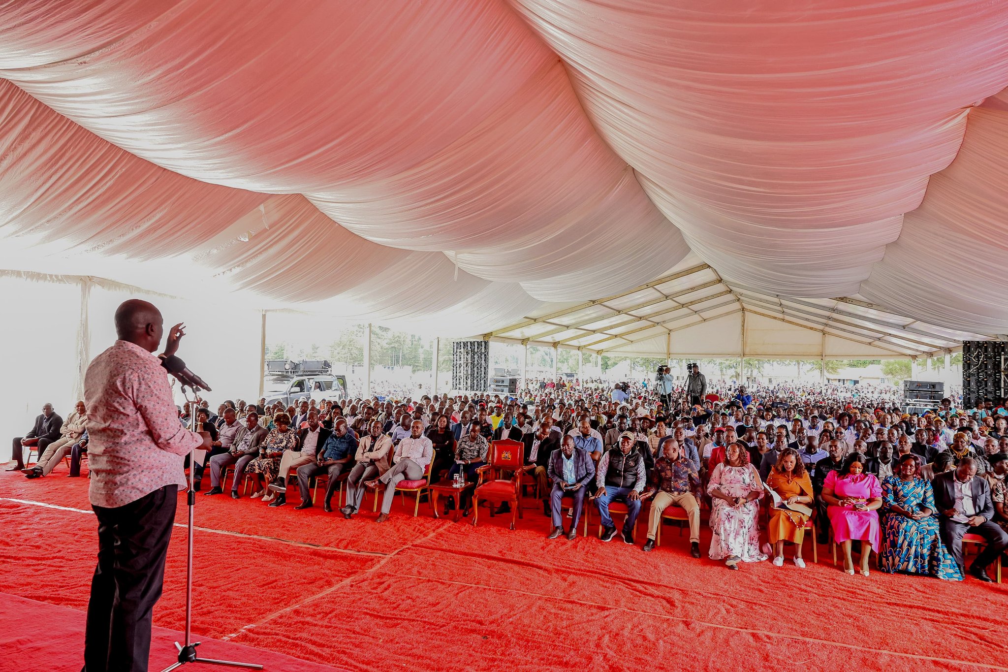 Gachagua assures Laikipia residents they will be given titles