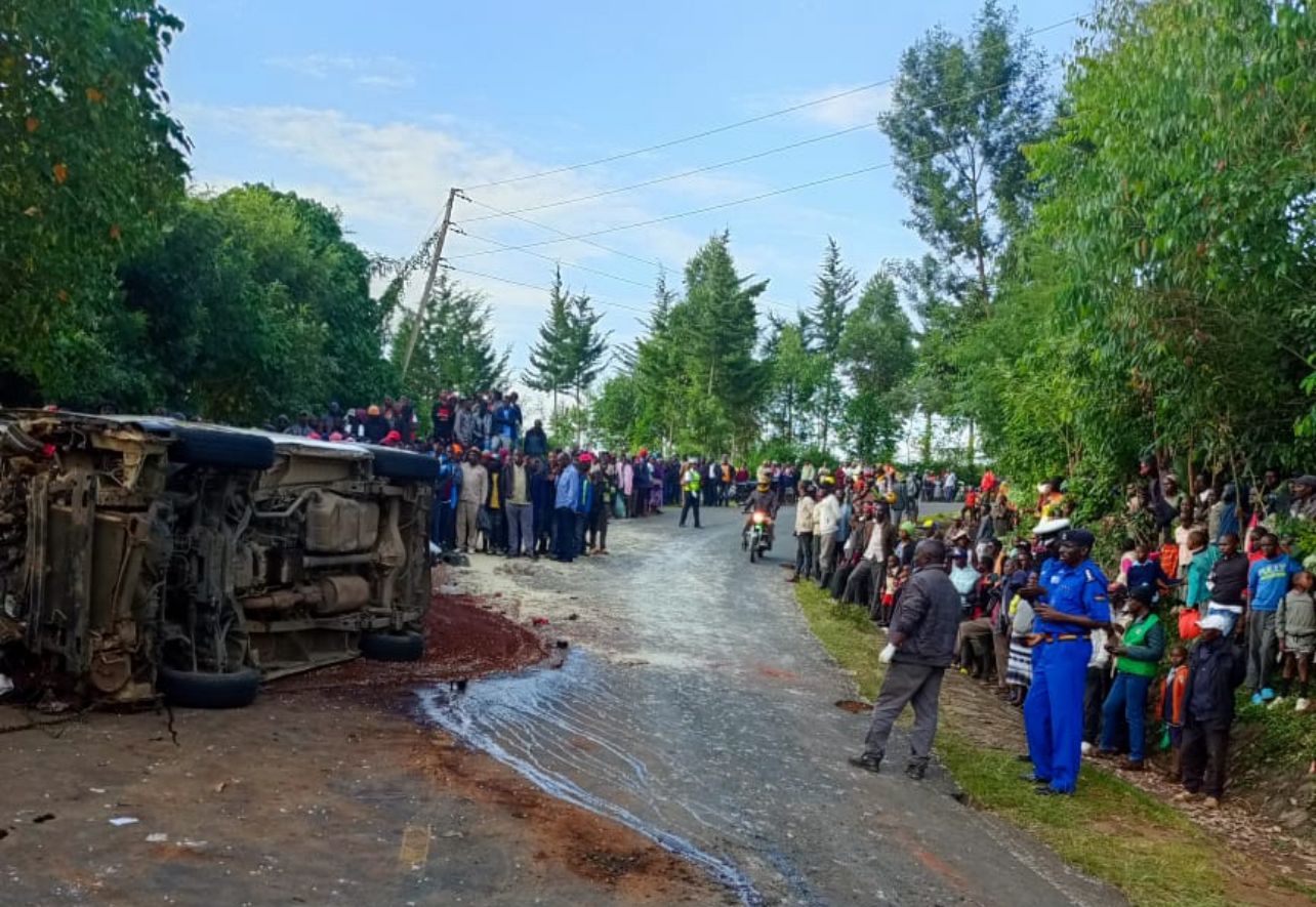 Five Dead, 18 Injured in Tragic Road Collision in Bomet