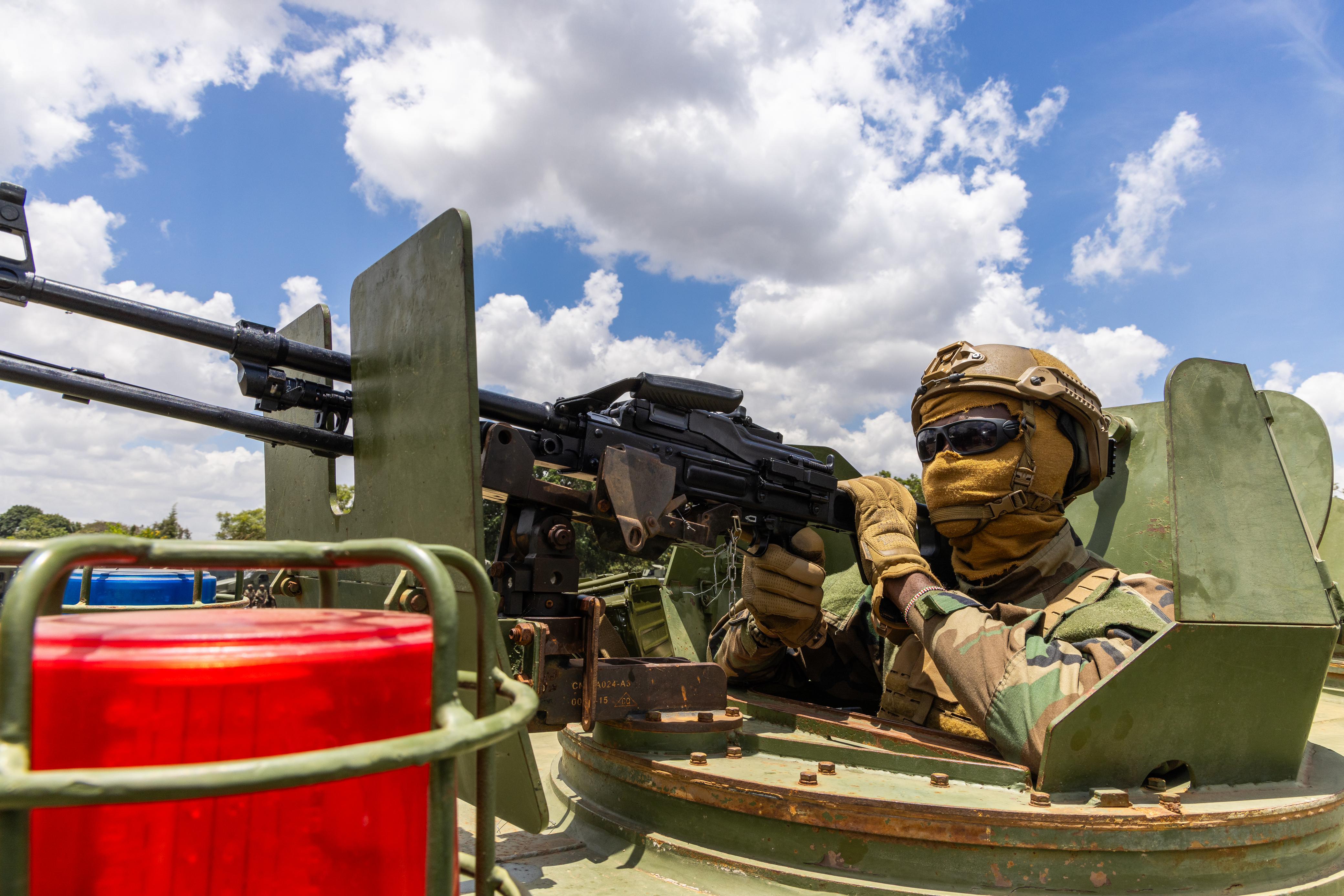 Government bolsters security operations with modern equipment deployment