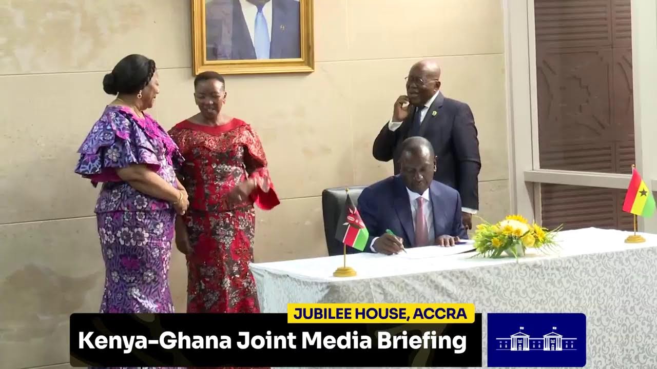 Kenya, Ghana ink 7 MoUs as Akufo-Addo hosts Ruto in Accra