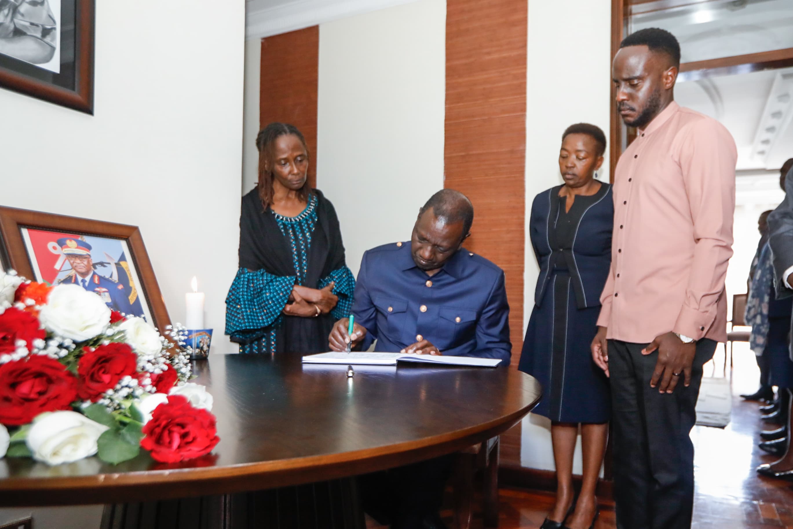 President Ruto condoles with CDF Ogolla’s family