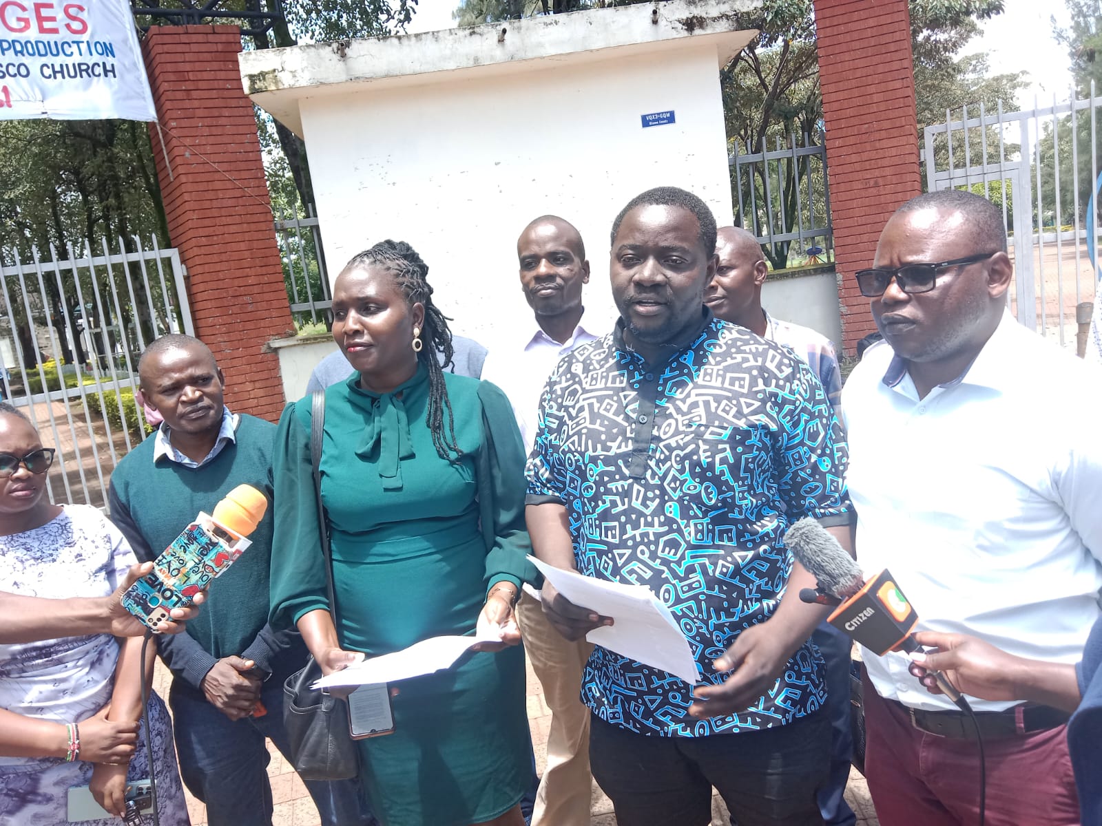 Public sector trade unions blame SRC for health workers stirke