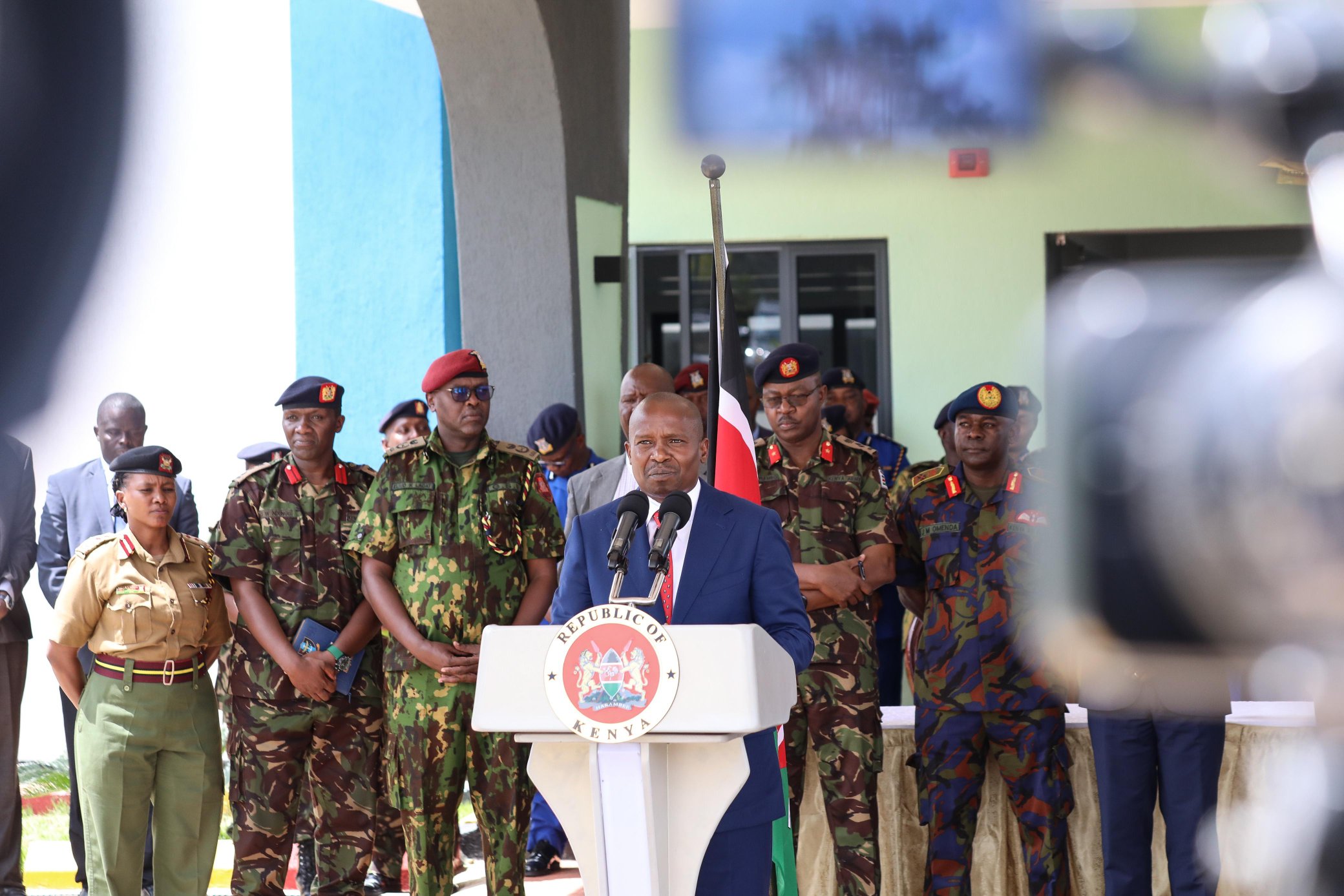 Kindiki vows close ties with KDF to build public trust