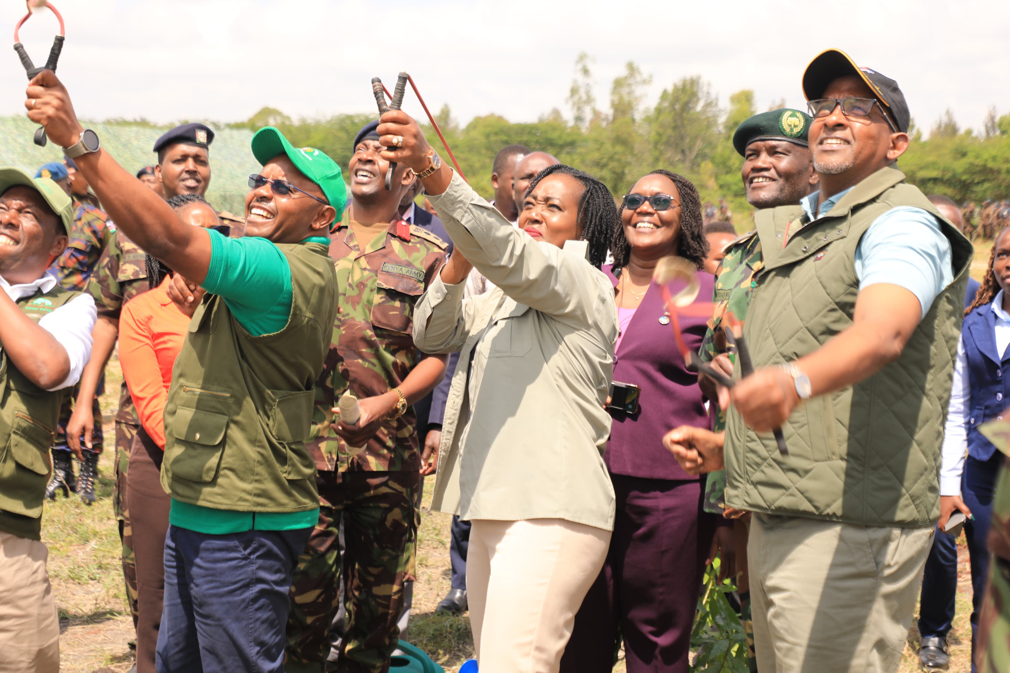 Trees best weaponry in war against climate change, CS Tuya says.