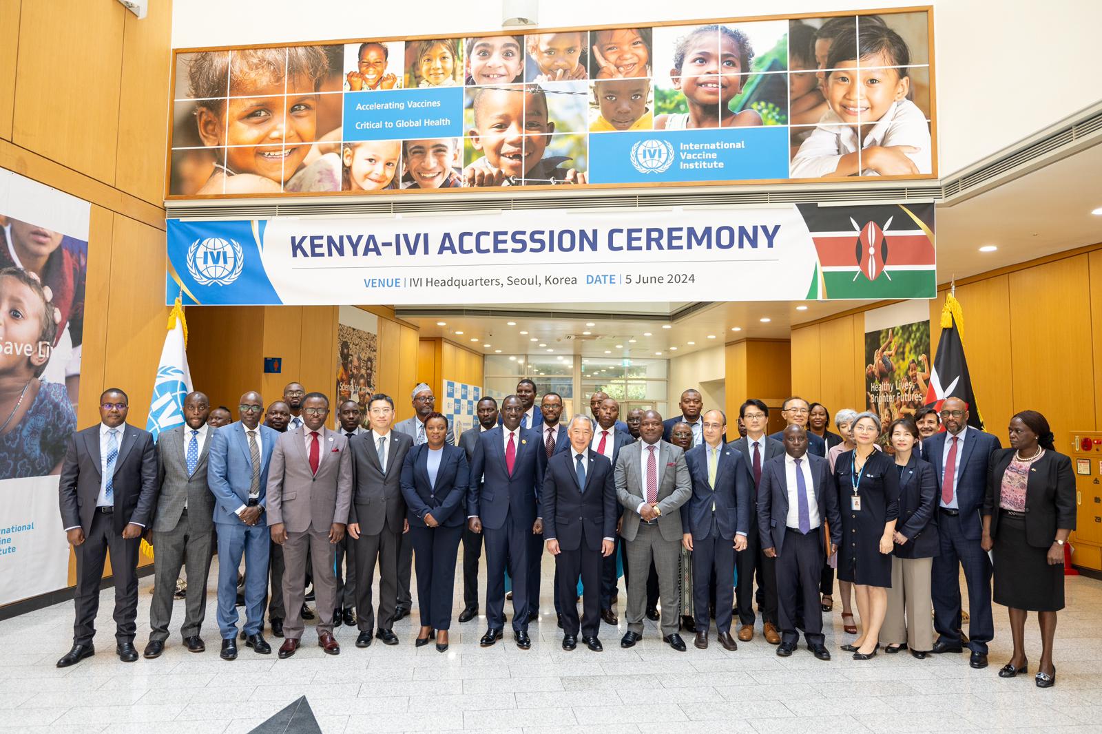 Kenya formally joins International Vaccine Institute