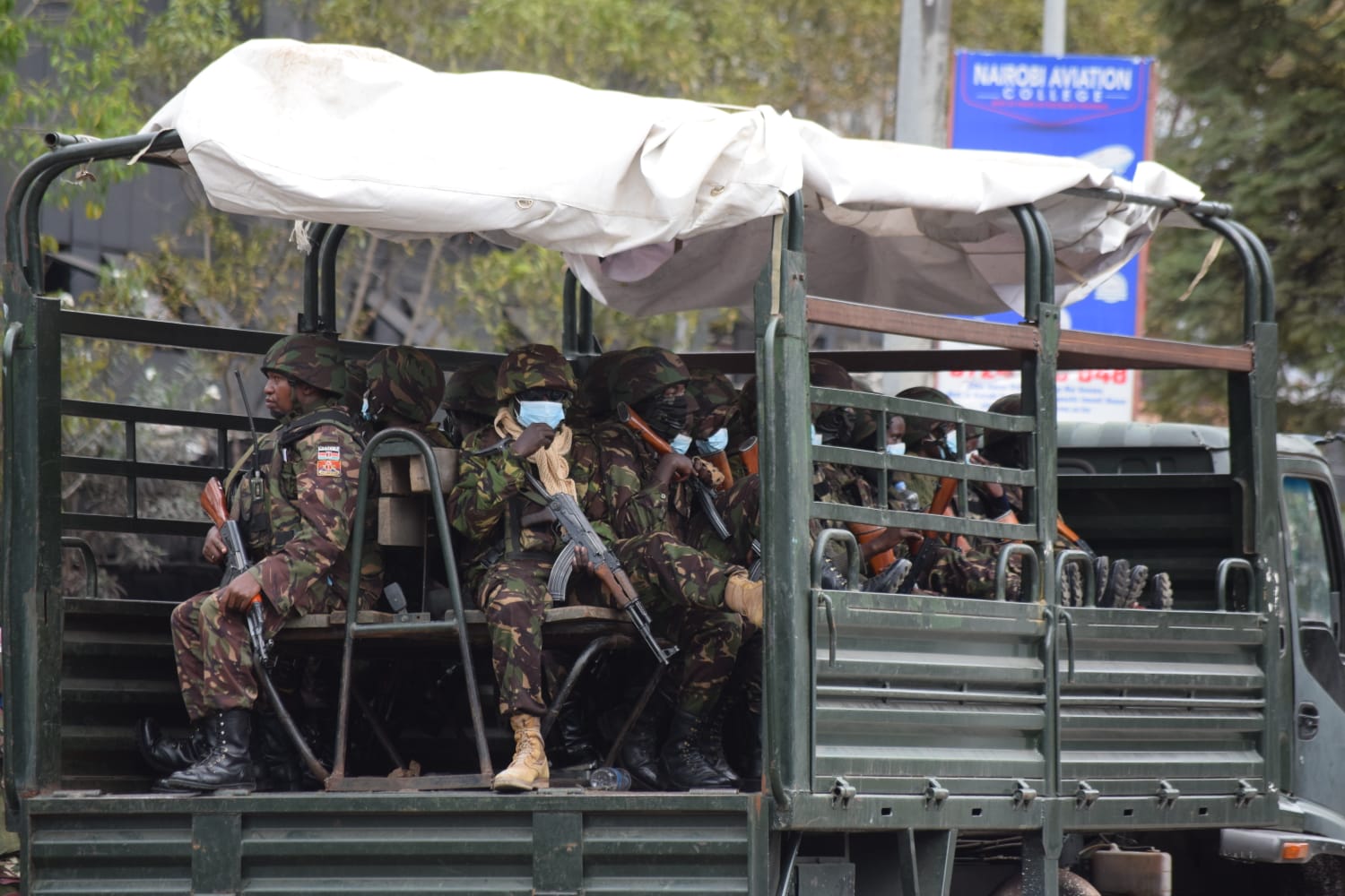 KDF patrol City streets ahead of ruling on deployment