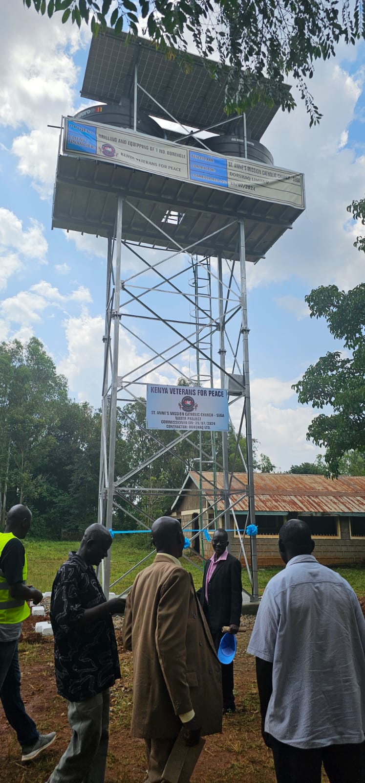 Former KDF Soldiers Launch Borehole Initiative to Combat Water Scarcity