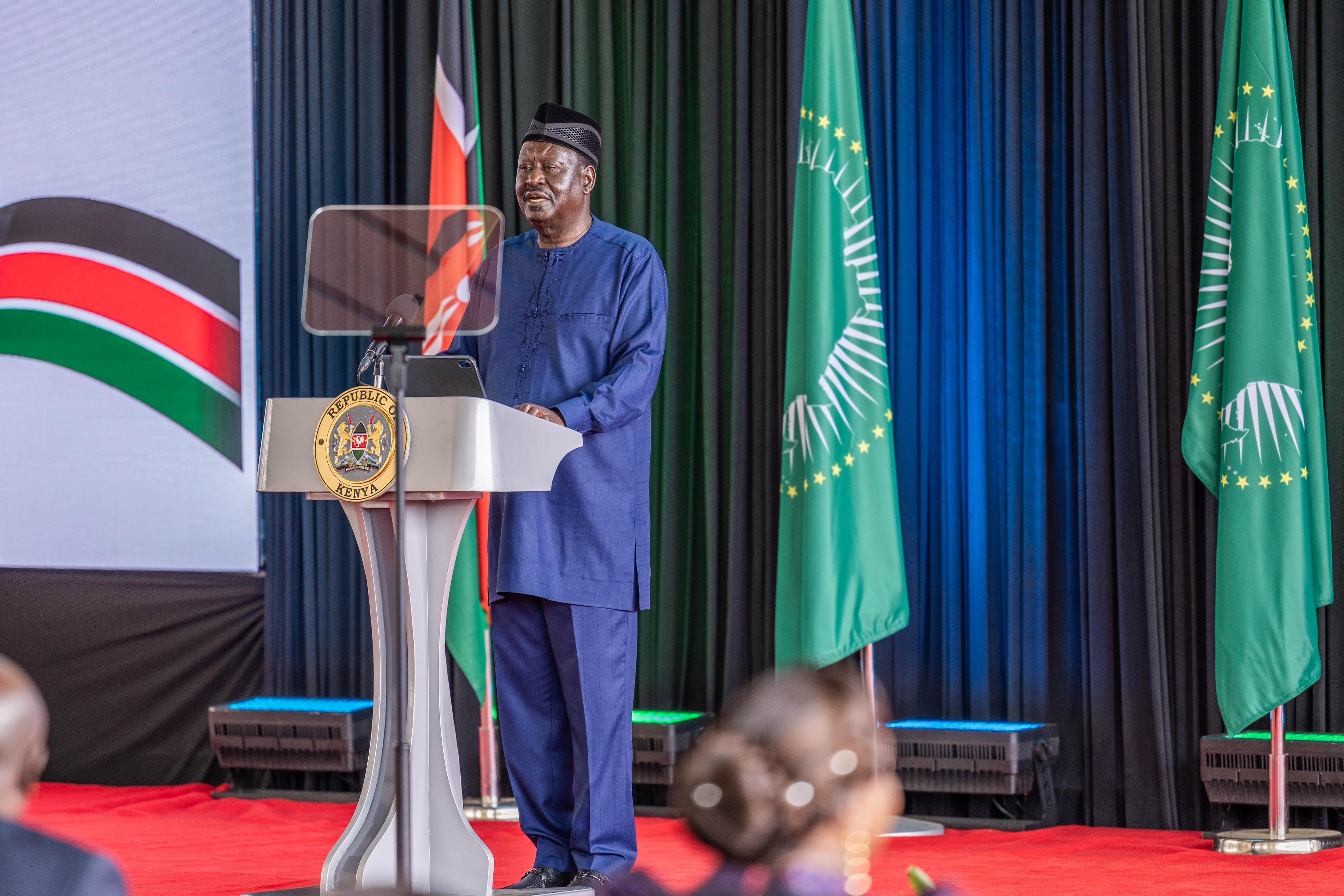 Raila roots for borderless ‘Africanphone’ in pitch for AUC job