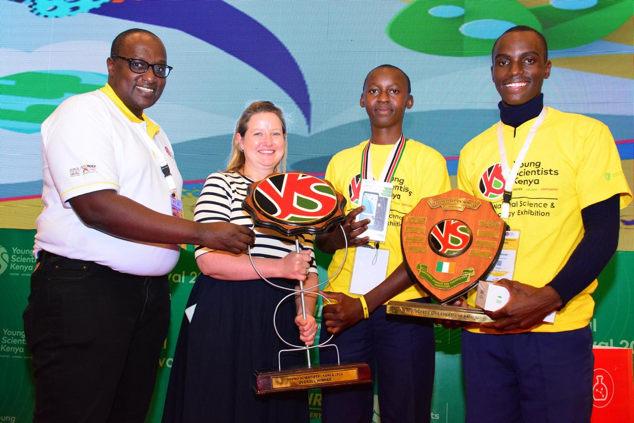 Nyamira County students shine at Young Scientists Kenya 2024 Awards