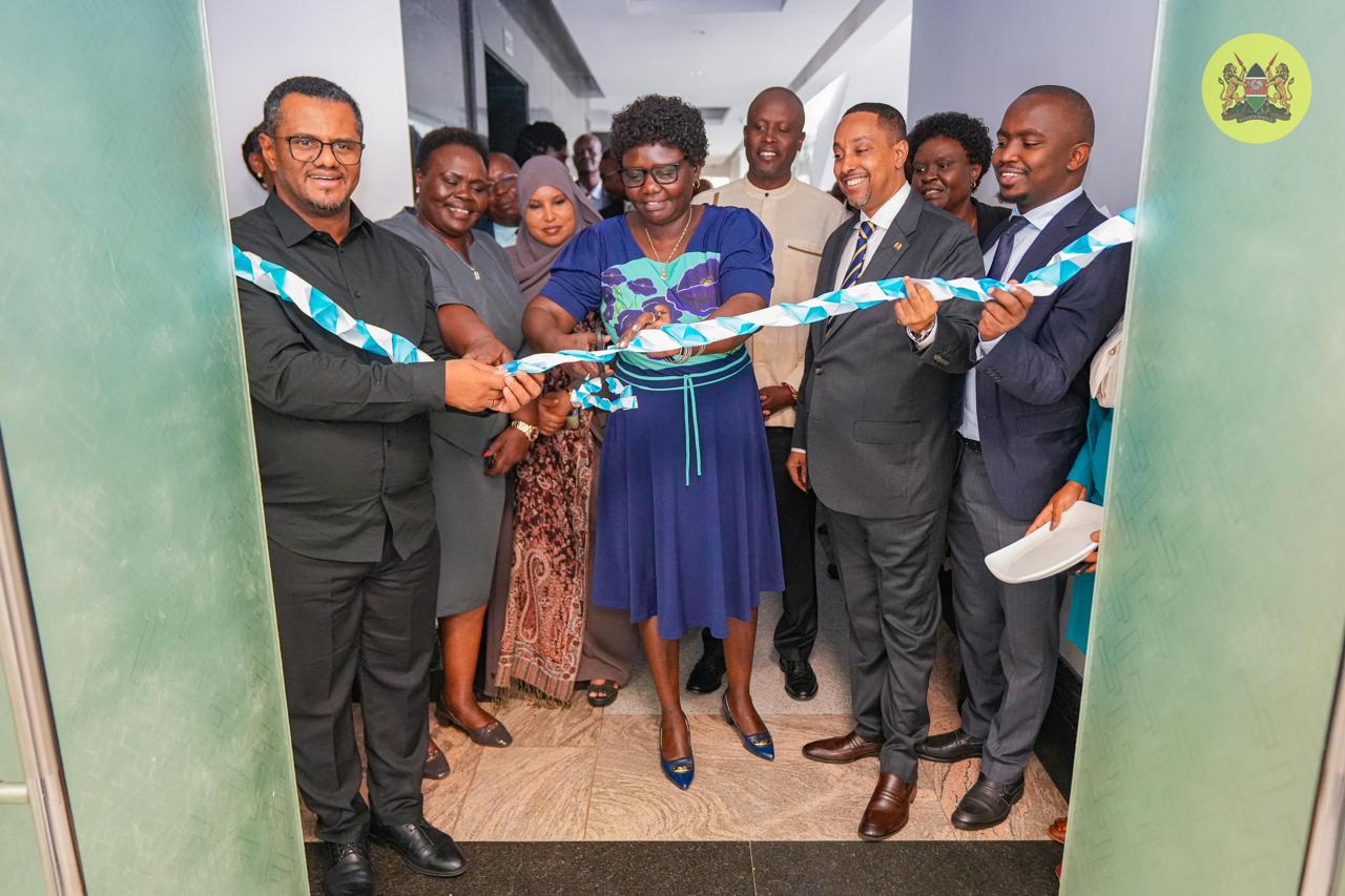 CS Moe hands over modern Nairobi offices to EALA MPs