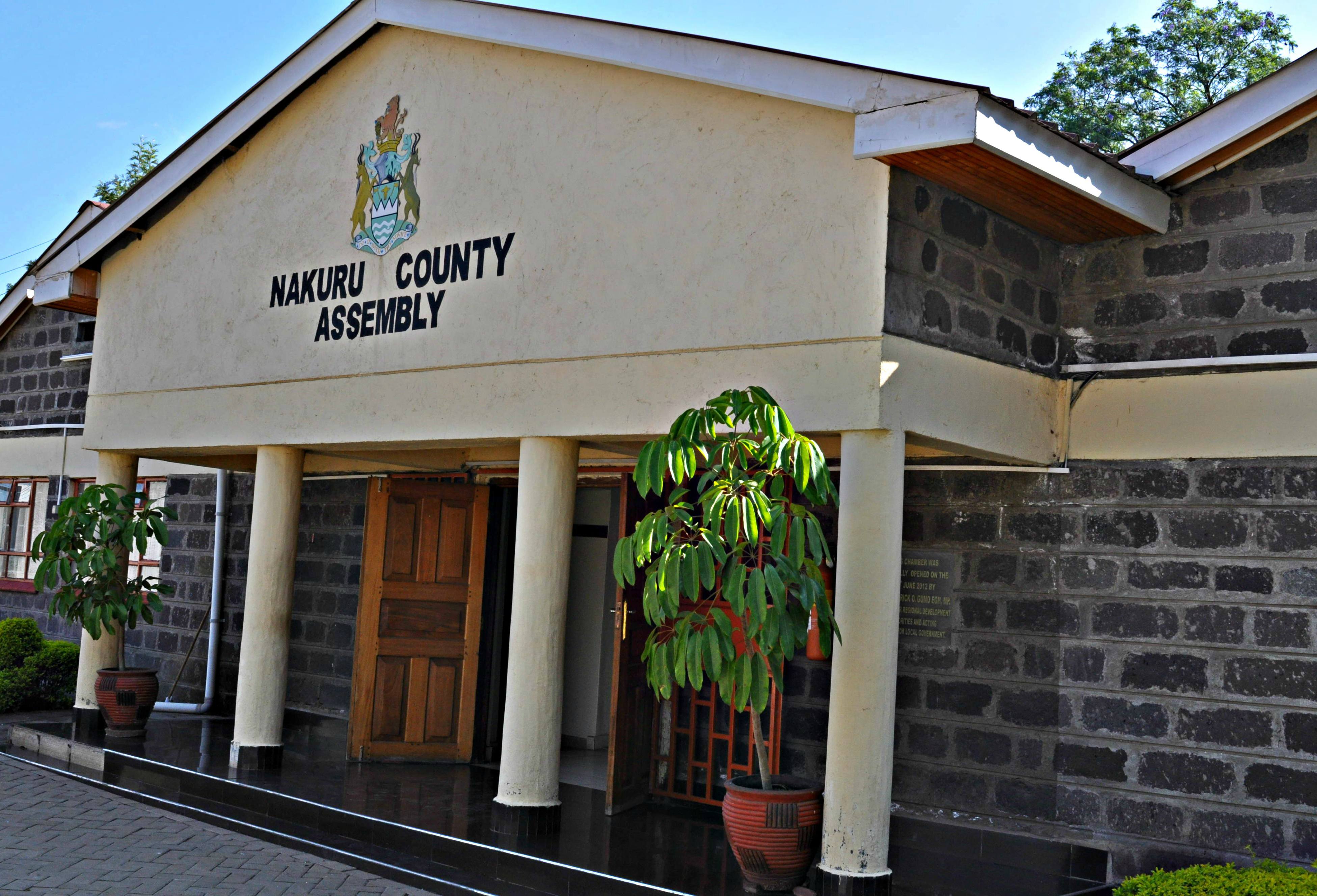 Nakuru MCAs oust ‘incompetent’ Majority Leader in unanimous vote