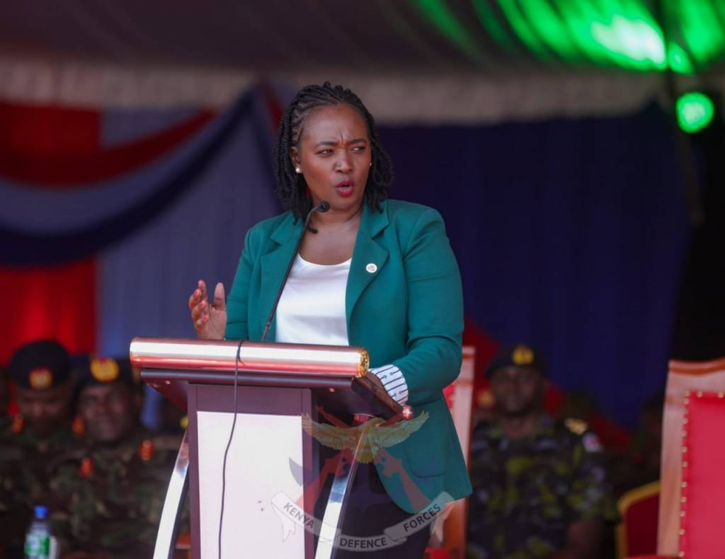 CS Tuya commends KDF for safeguarding the country