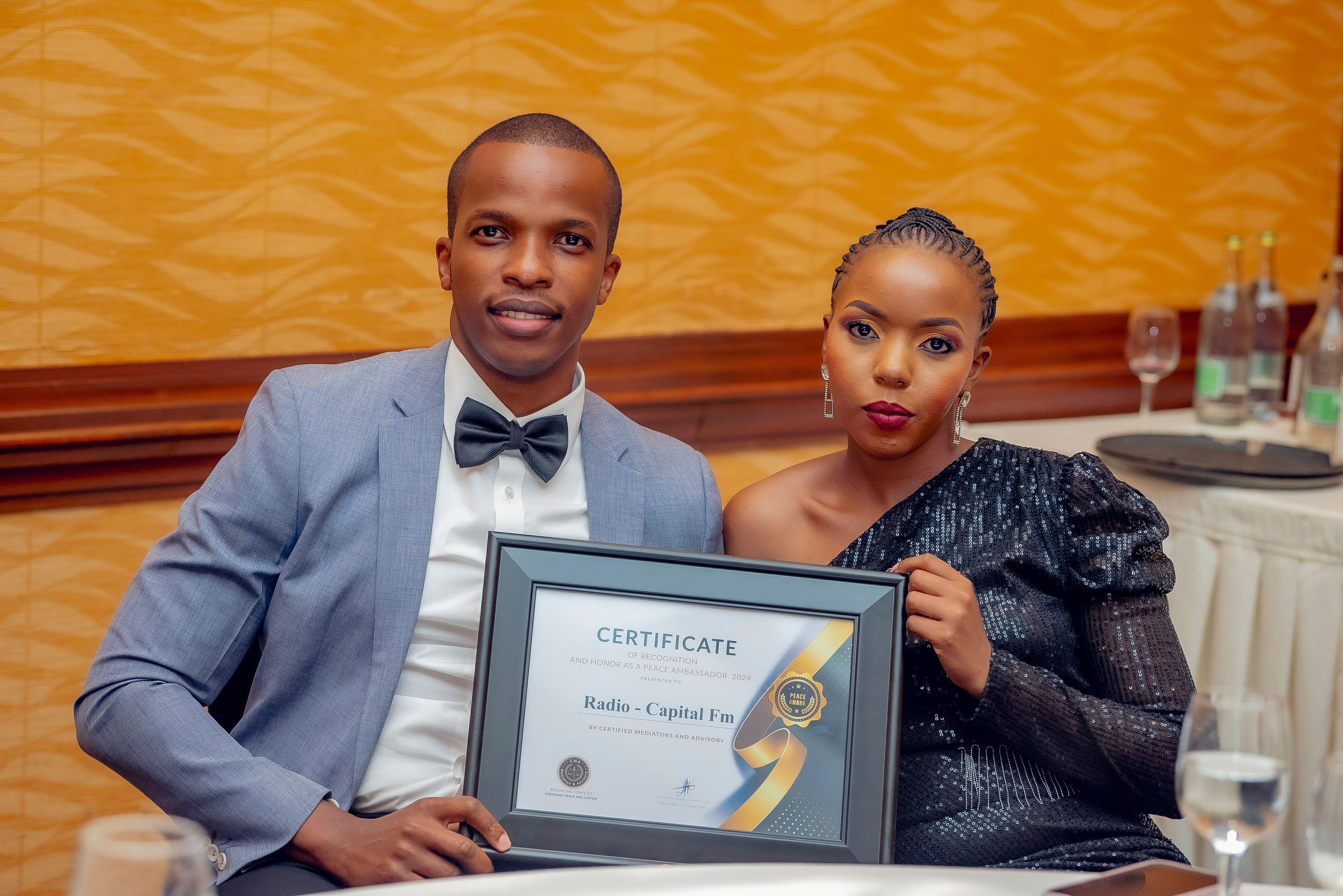 Capital FM’s Global Digest Show Wins Peace Keepers Award